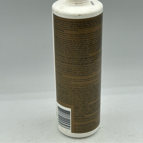 CLAIROL PURE WHITE DEVELOPER 16 OZ - Picture 3 of 3